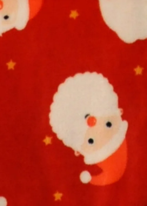 Dreams & Drapes Christmas Jolly Santa Throw - 120 X 150 Image 2