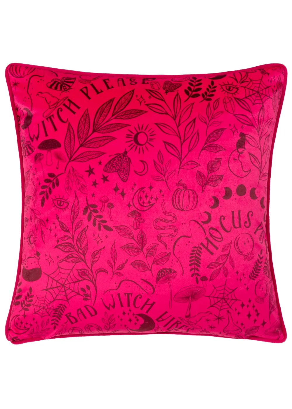 furn. Witch Please Filled Cushion (43cm x 43cm x 8cm) - One Size Image 2