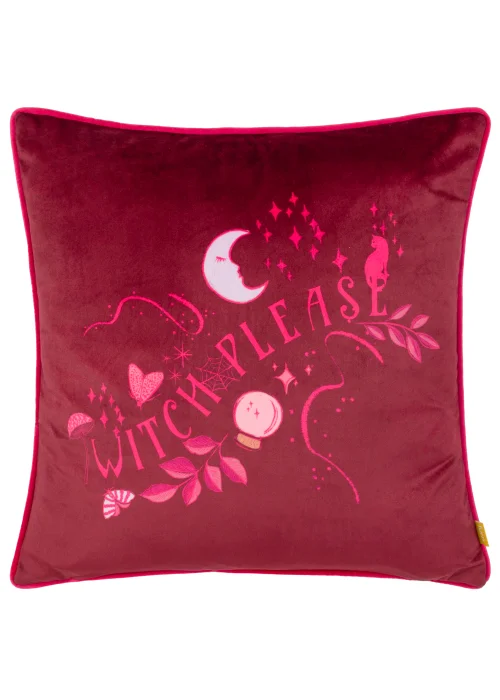 furn. Witch Please Filled Cushion (43cm x 43cm x 8cm) - One Size Image 1