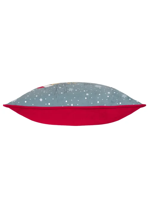 Evans Lichfield Christmas Dogs Festive Filled Cushion (30cm x 50cm x 8cm) - One Size Image 4