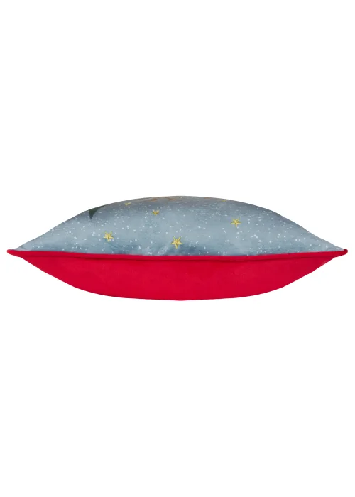 furn. Ditsy Festive Reindeer Filled Cushion (43cm x 43cm x 8cm) - One Size Image 3