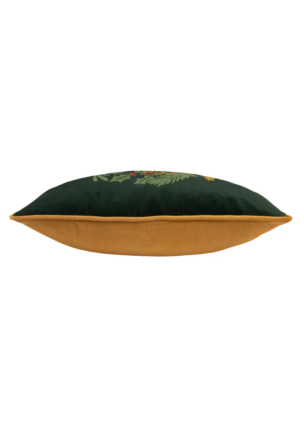 furn. Deck The Halls Embroidered Filled Cushion (43cm x 43cm x 8cm) - One Size Image 3
