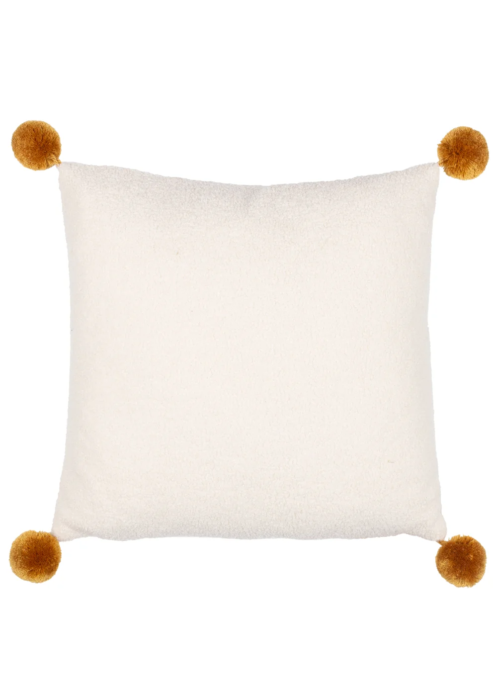 furn. Pom-Poms Ice Ice Baby Filled Cushion (43cm x 43cm x 8cm) - One Size Image 2