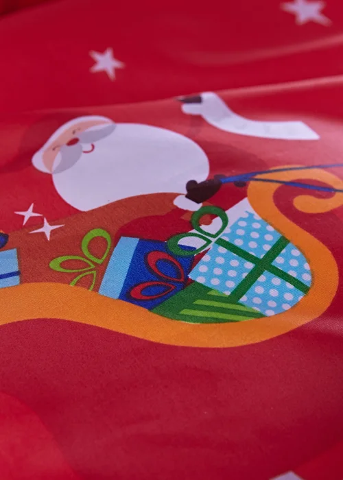 Catherine Lansfield Santa's Christmas Presents Reversible Duvet Cover Set - Single Image 4
