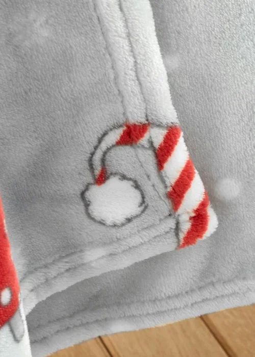 Catherine Lansfield Christmas Gonk Fleece Cosy Blanket Throw - One Size Image 4