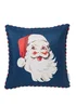 Catherine Lansfield Letters To Santa Cushion with pocket (43x43cm) - One Size Image 4