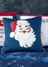 Catherine Lansfield Letters To Santa Cushion with pocket (43x43cm) - One Size Image 3