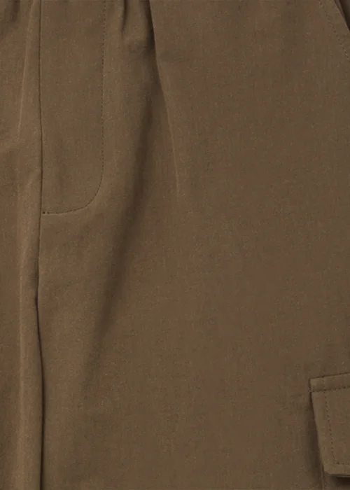 Girls Khaki Parachute Cargo Joggers (4-15yrs) - 8 Yrs Image 3