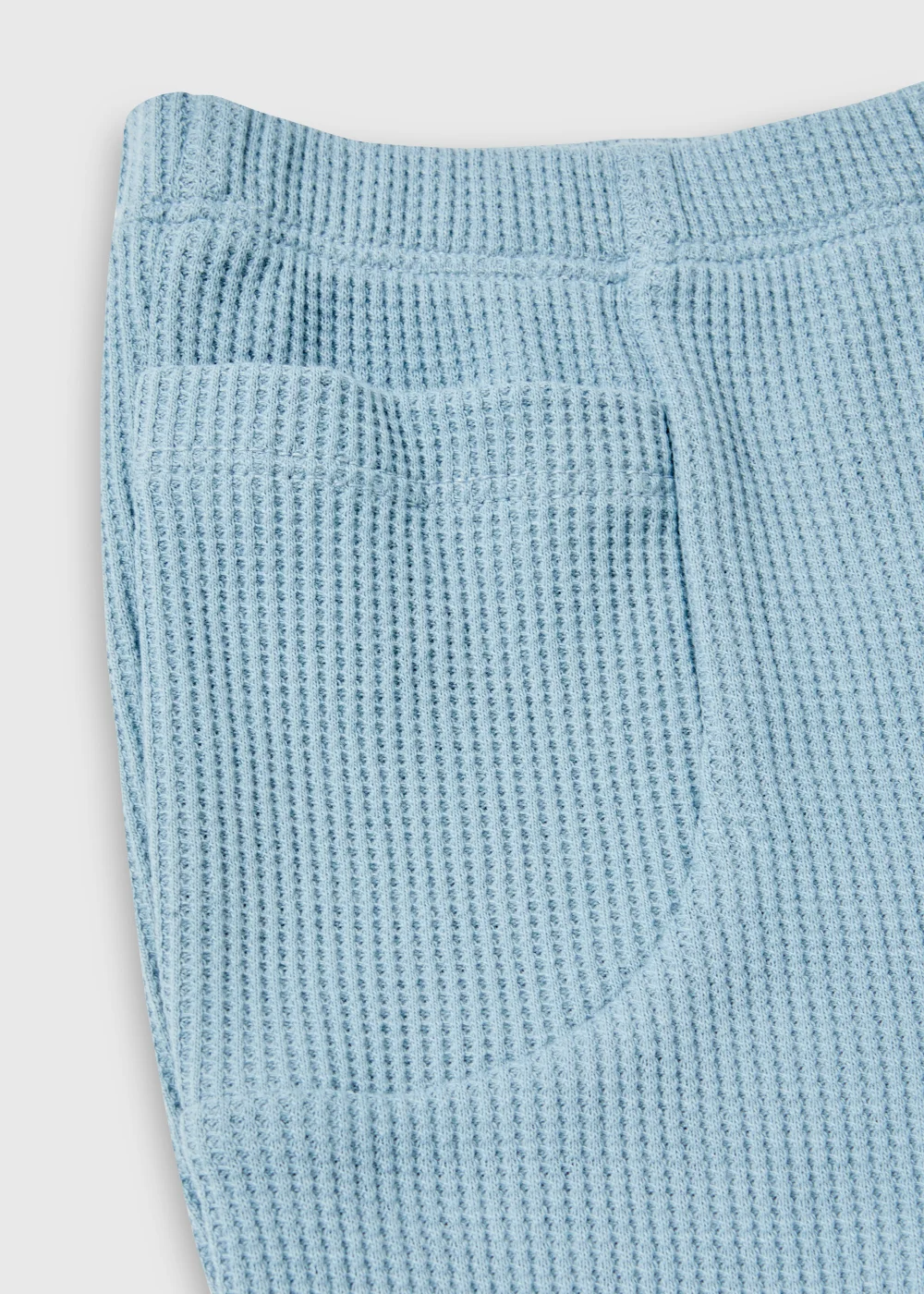 Baby Blue Waffle Set (Newborn-23mths) - Age 0 - 3 Months Image 2