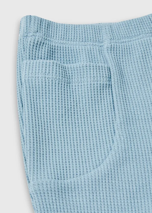 Baby Blue Waffle Set (Newborn-23mths) - Age 0 - 3 Months Image 2