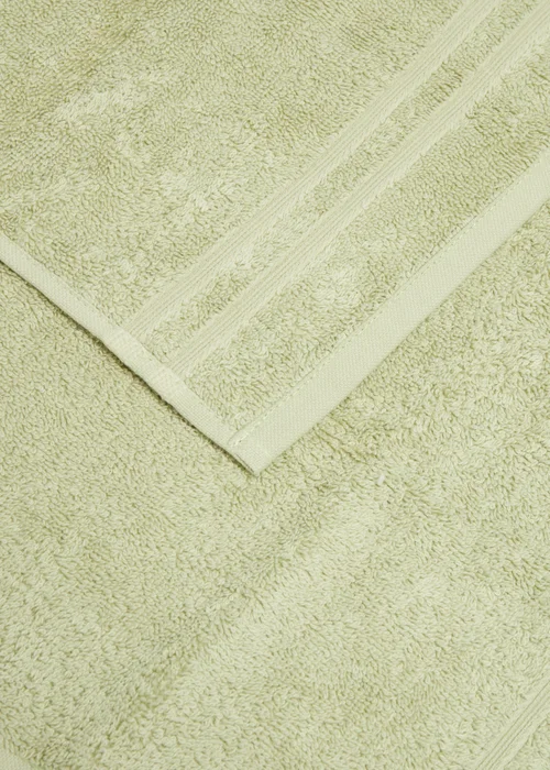 Green 100% Egyptian Cotton Face Cloth Image 2