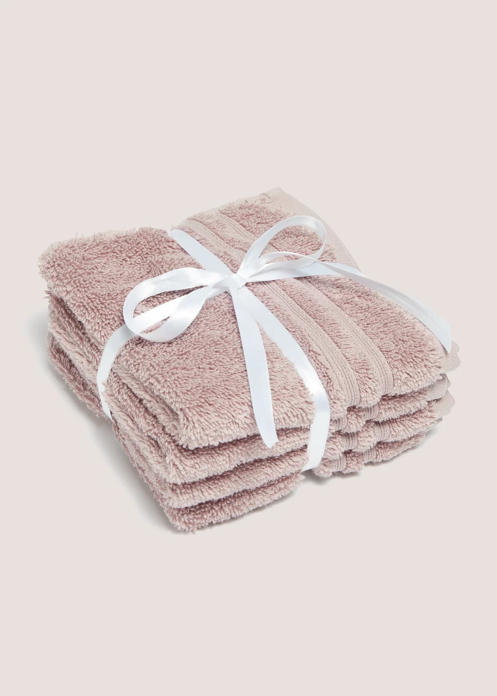Lilac 100% Egyptian Cotton Face Cloth Bundle Image 1