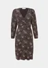 Multicoloured Floral Ruched Sweetheart Mini Dress - 8 Image 5
