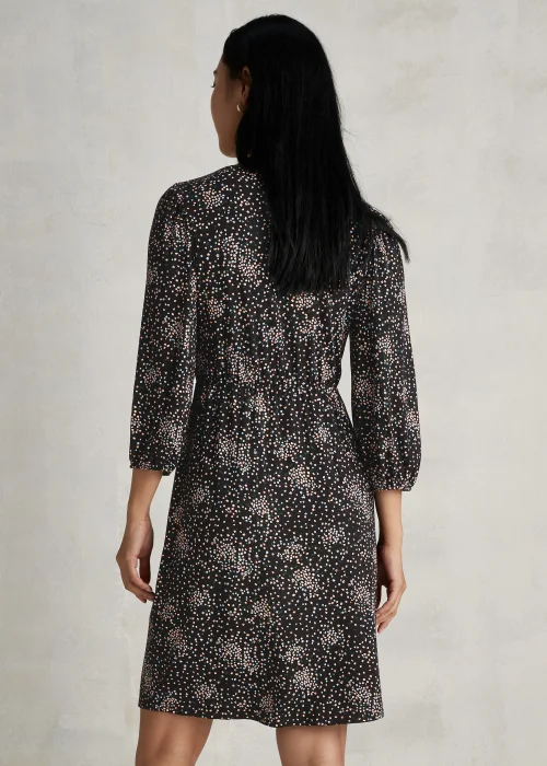 Multicoloured Floral Ruched Sweetheart Mini Dress - 8 Image 2