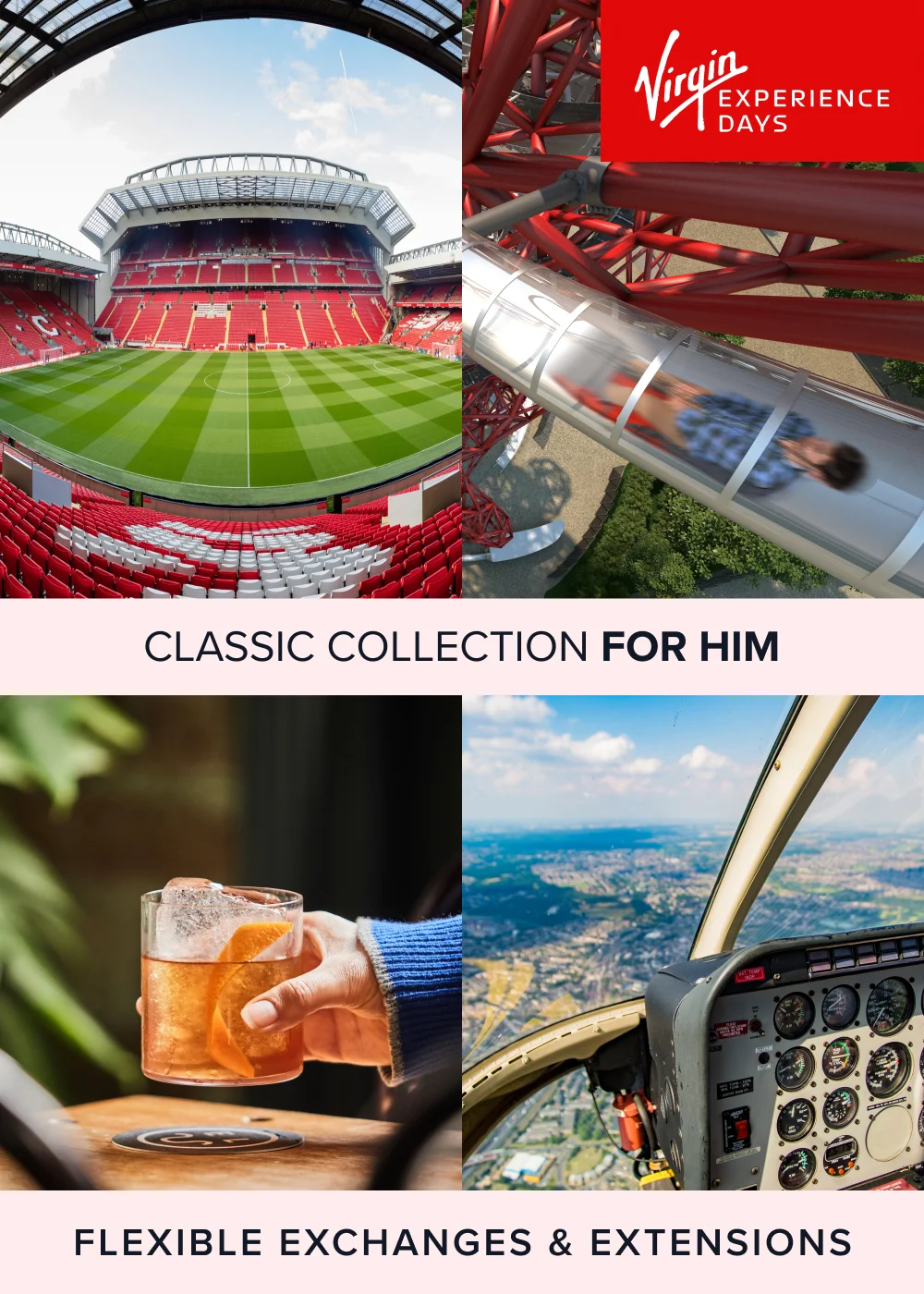 Virgin Experience Days Classic Collection for Him - No Size Image 1