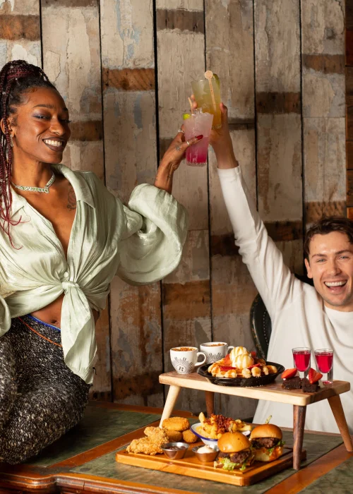Virgin Experience Days Afternoon Tea with Cocktail for Two at Revolution Bars - No Size Image 2