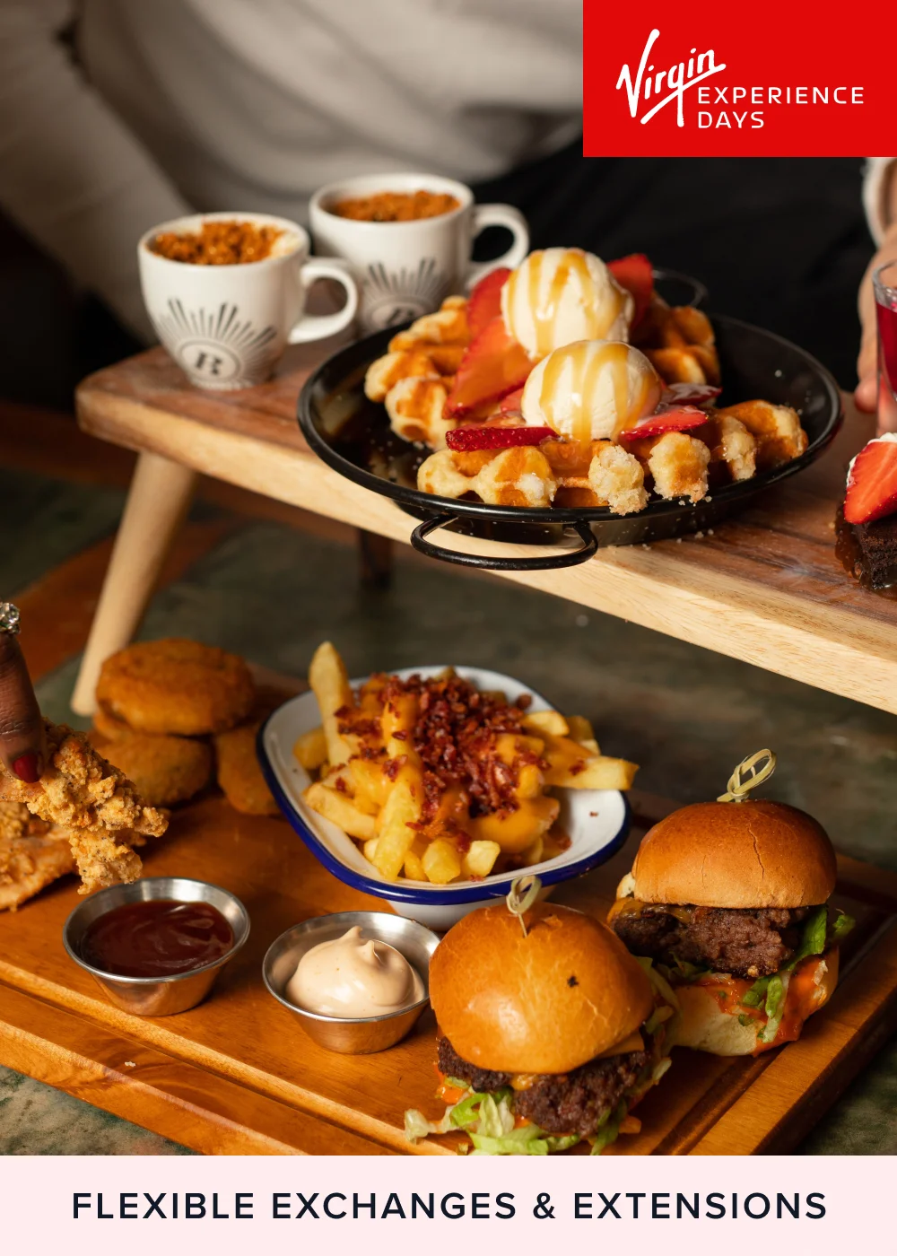 Virgin Experience Days Afternoon Tea with Cocktail for Two at Revolution Bars - No Size Image 1
