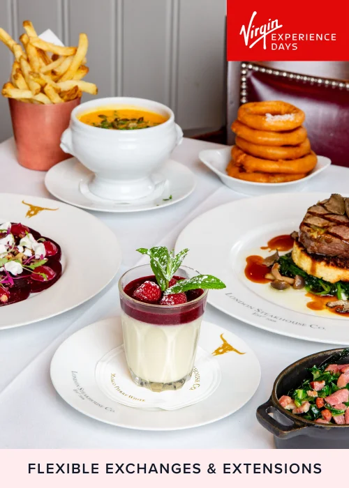 Virgin Experience Days Three Course Dining Experience and Cocktail for Two at Marco Pierre White's London Steakhouse Co - No Size Image 1