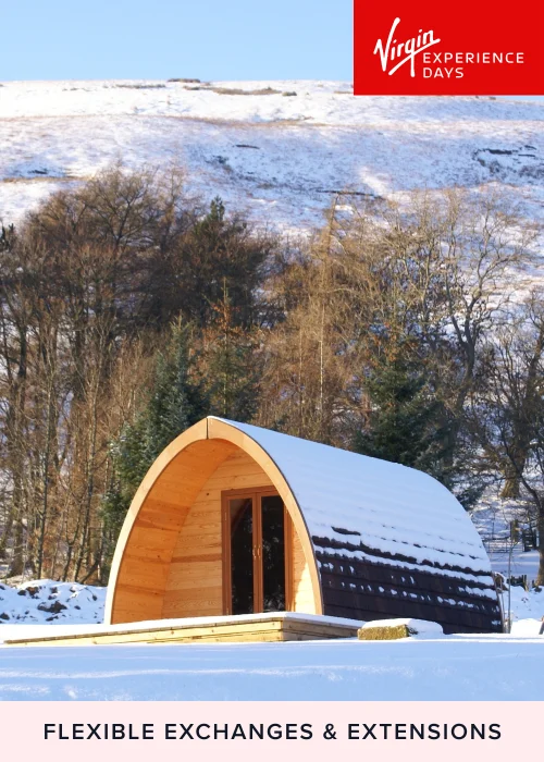 Virgin Experience Days One Night Eco Camping Pod Break at the Quiet Site, Lake District - No Size Image 1