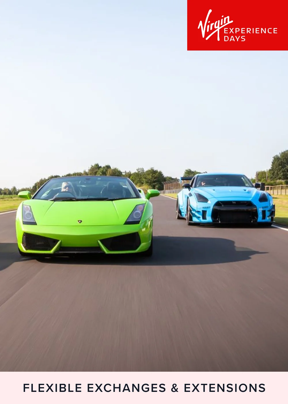 Virgin Experience Days Triple All Star Driving Experience with High Speed Passenger Ride - Weekday - No Size Image 1