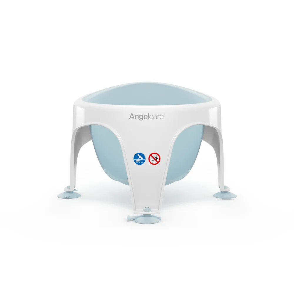 Angelcare Soft Touch Bath Seat Aqua - One Size Image 2
