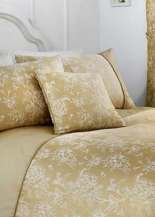 Dreams & Drapes Jasmine Cream Filled Cushion (43cm x 43cm) - 43W X 43D Image 1