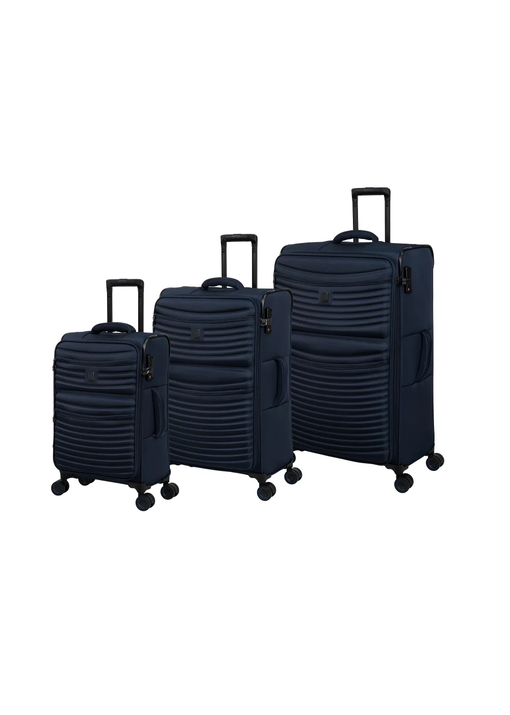 IT Luggage Precursor Navy Suitcase - Cabin Image 1