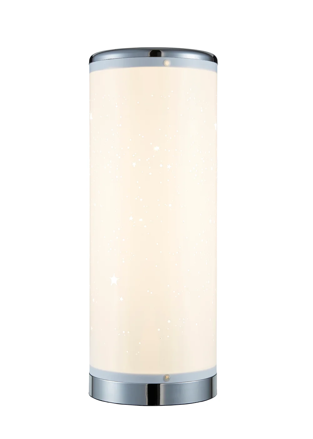 Glow LED Starburst Cylinder Table Lamp with Remote Control (36.5cm x 13cm) - One Size Image 3