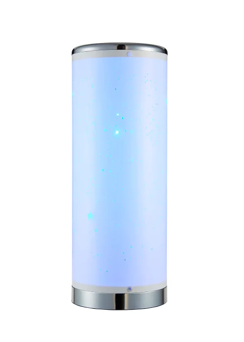 Glow LED Starburst Cylinder Table Lamp with Remote Control (36.5cm x 13cm) - One Size Image 4