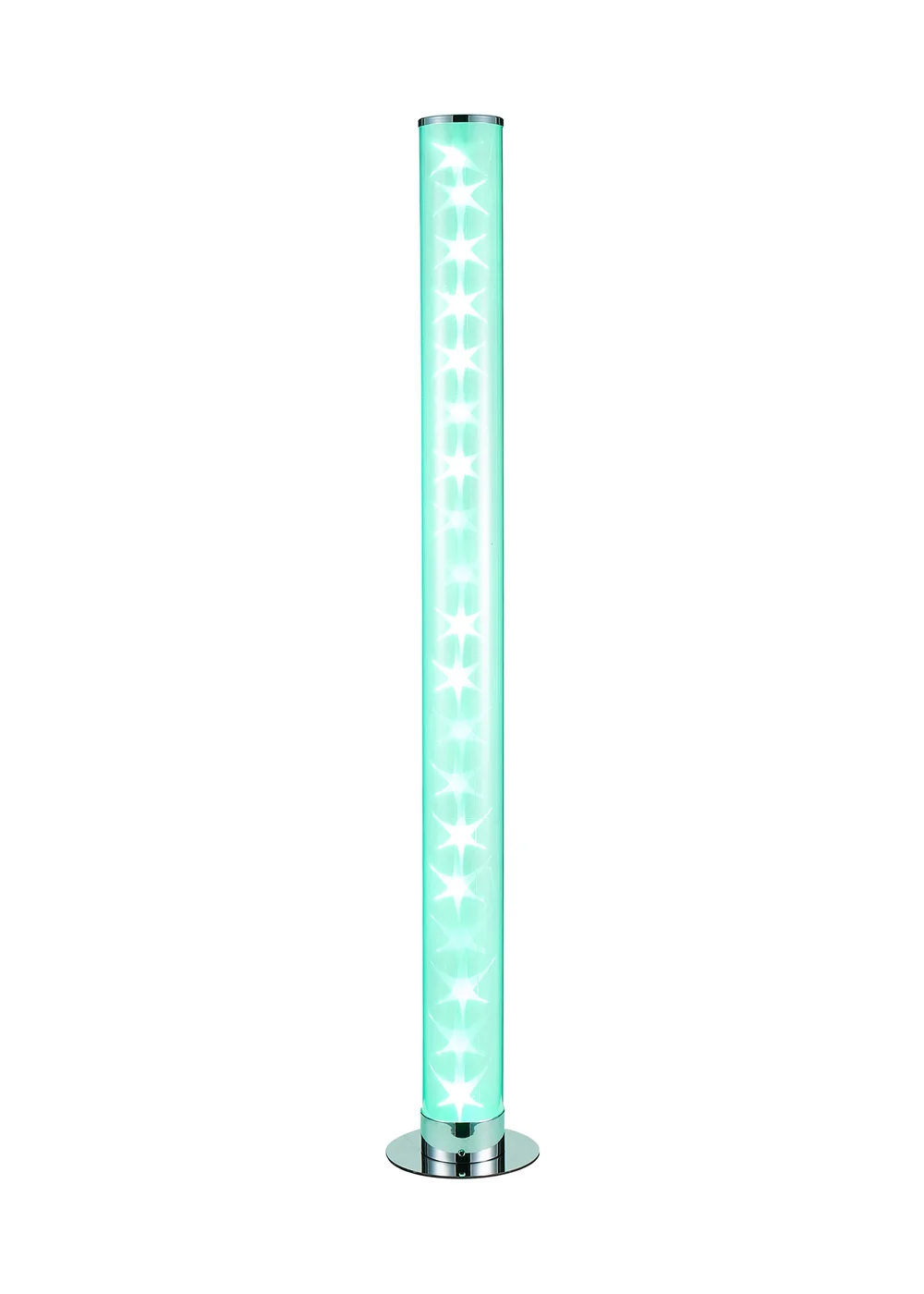 Glow LED Galaxy Cylinder Floor Lamp with Remote Control (99.5cm x 15cm) - One Size Image 2
