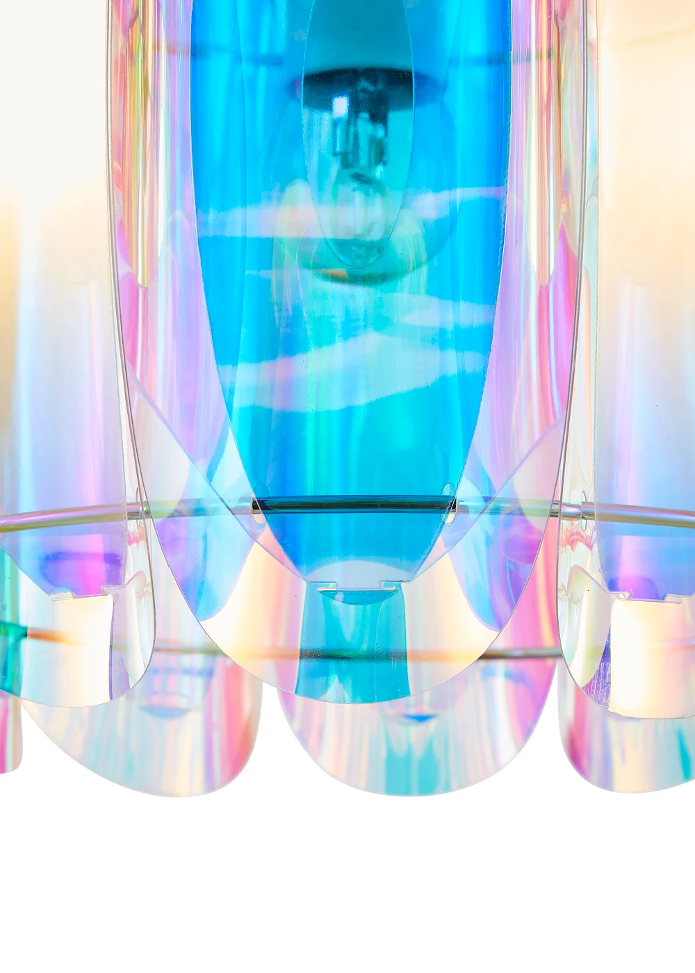 Glow Taco Iridescent Easyfit Light Shade (22cm x 30cm) - One Size Image 4