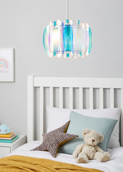 Glow Taco Iridescent Easyfit Light Shade (22cm x 30cm) - One Size Image 2