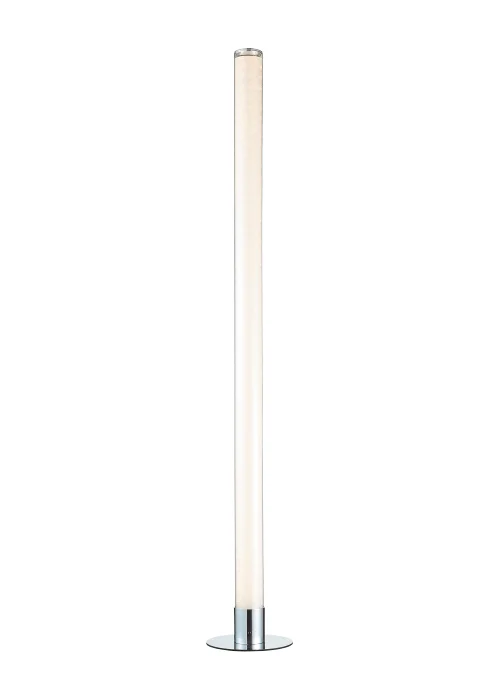 Glow LED Shimmer Cylinder Floor Lamp with Remote Control (104cm x 15cm) - One Size Image 2