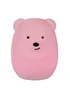 Glow Bear Colour Changing Night Light (15cm x 10cm) - One Size Image 2