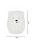 Glow Bear Colour Changing Night Light (15cm x 10cm) - One Size Image 4