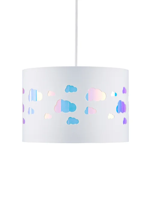 Glow Cloud Iridescent Easyfit Light Shade (20cm x 30cm) - One Size Image 4
