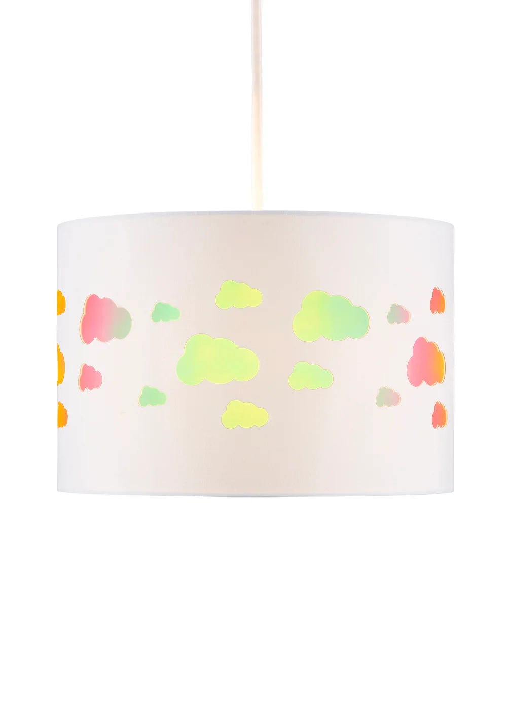 Glow Cloud Iridescent Easyfit Light Shade (20cm x 30cm) - One Size Image 2