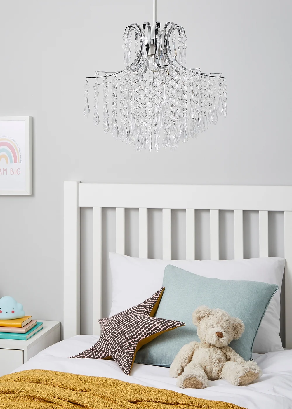 Glow Acrylic Droplet Easyfit Ceiling Light (30cm x 35cm) - One Size Image 4