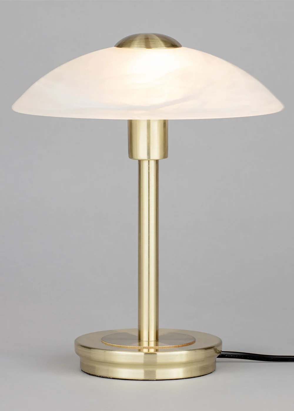 BHS Archie Touch Lamp Satin Brass(27cm x 20cm) - One Size Image 4