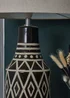 BHS Odin Tribal Table Lamp Black (62cm x 34cm) - One Size Image 3