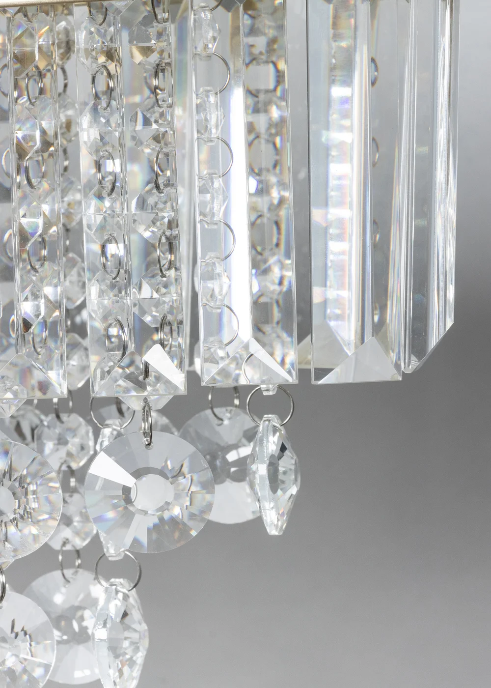 BHS Chrome Paladina Table Lamp - One Size Image 4