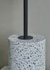 BHS Forella Table Lamp Satin Black (54cm x 16cm) - One Size Image 3
