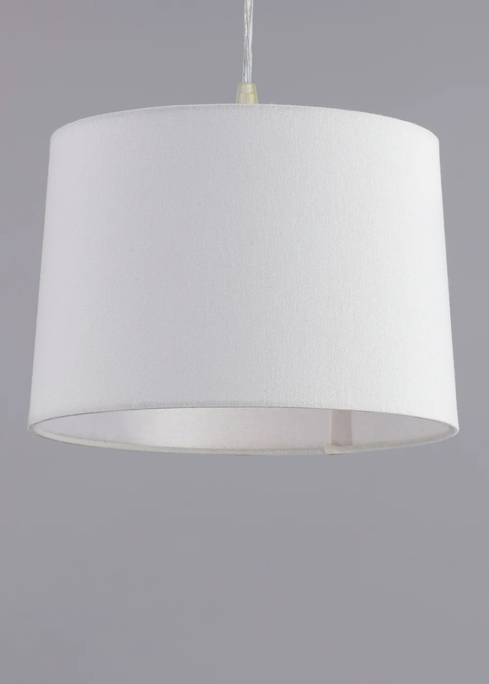BHS Mira 25cm Linen Easyfit Shade Natural (19cm x 25cm) - One Size Image 4