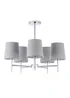 BHS Mira 5 Light Semi Flush Fitting Light - One Size Image 1