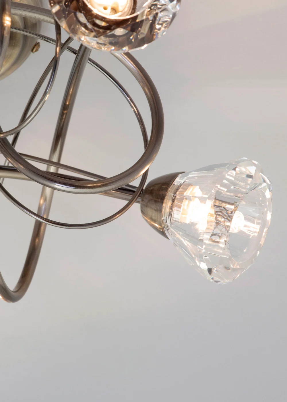 BHS Marianne 5 Light Flush Light - One Size Image 3