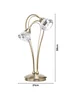 BHS Marianne Table Lamp 2 Light Antique Brass (38cm x 21cm) - One Size Image 6