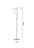 BHS Soni Floor Lamp 2 Light Antique Brass (149cm x 45cm) - One Size Image 6
