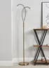 BHS Soni Floor Lamp 2 Light Antique Brass (149cm x 45cm) - One Size Image 2