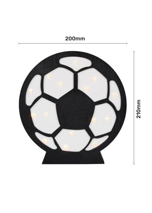 Glow Football Light (21cm x 20cm) - One Size Image 5