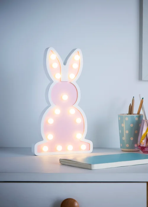 Glow Bunny Light (29cm x 17cm) - One Size Image 1